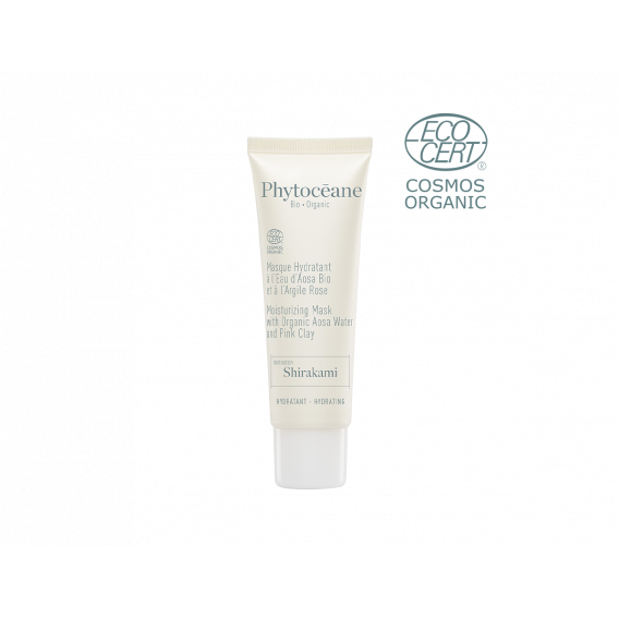 Moisturizing Mask with Organic Aosa Water and Pink Clay