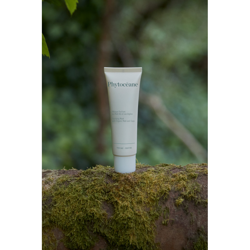 Purifying Mask with Organic Mate and Clays
